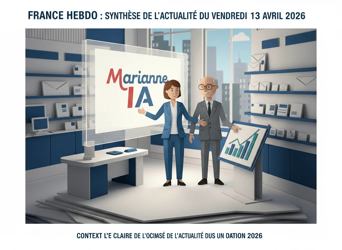 France Hebdo : Synthèse de l'Actualité du Vendredi 13 Avril 2026