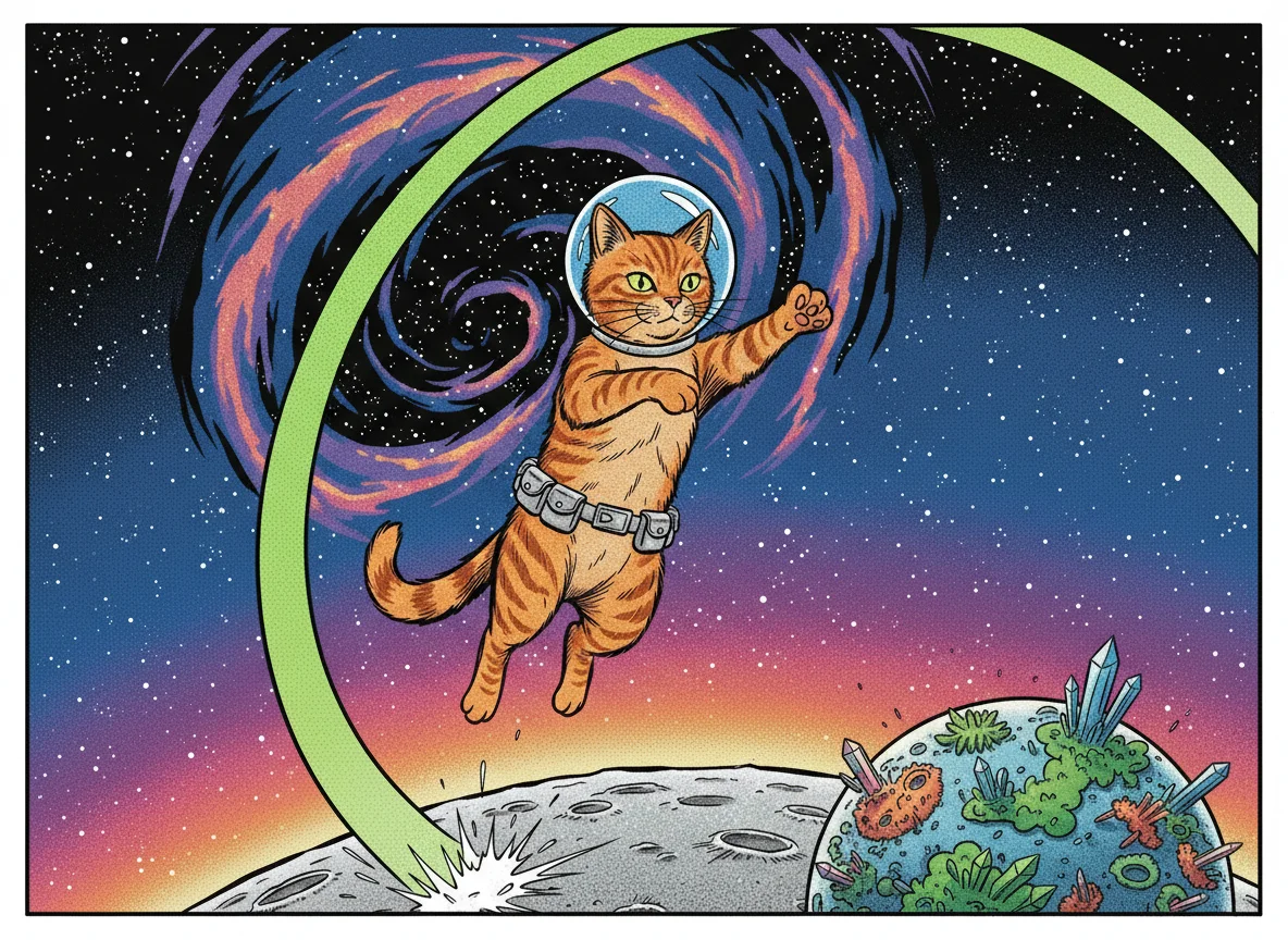 Cosmo: The Great Galactic Leap