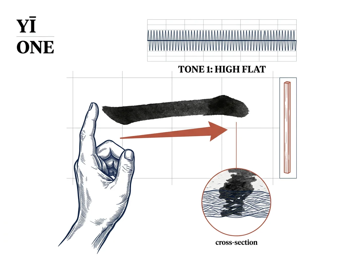 The Geometry of Numbers: A Teen's Guide to Mandarin Numerals 1-5
