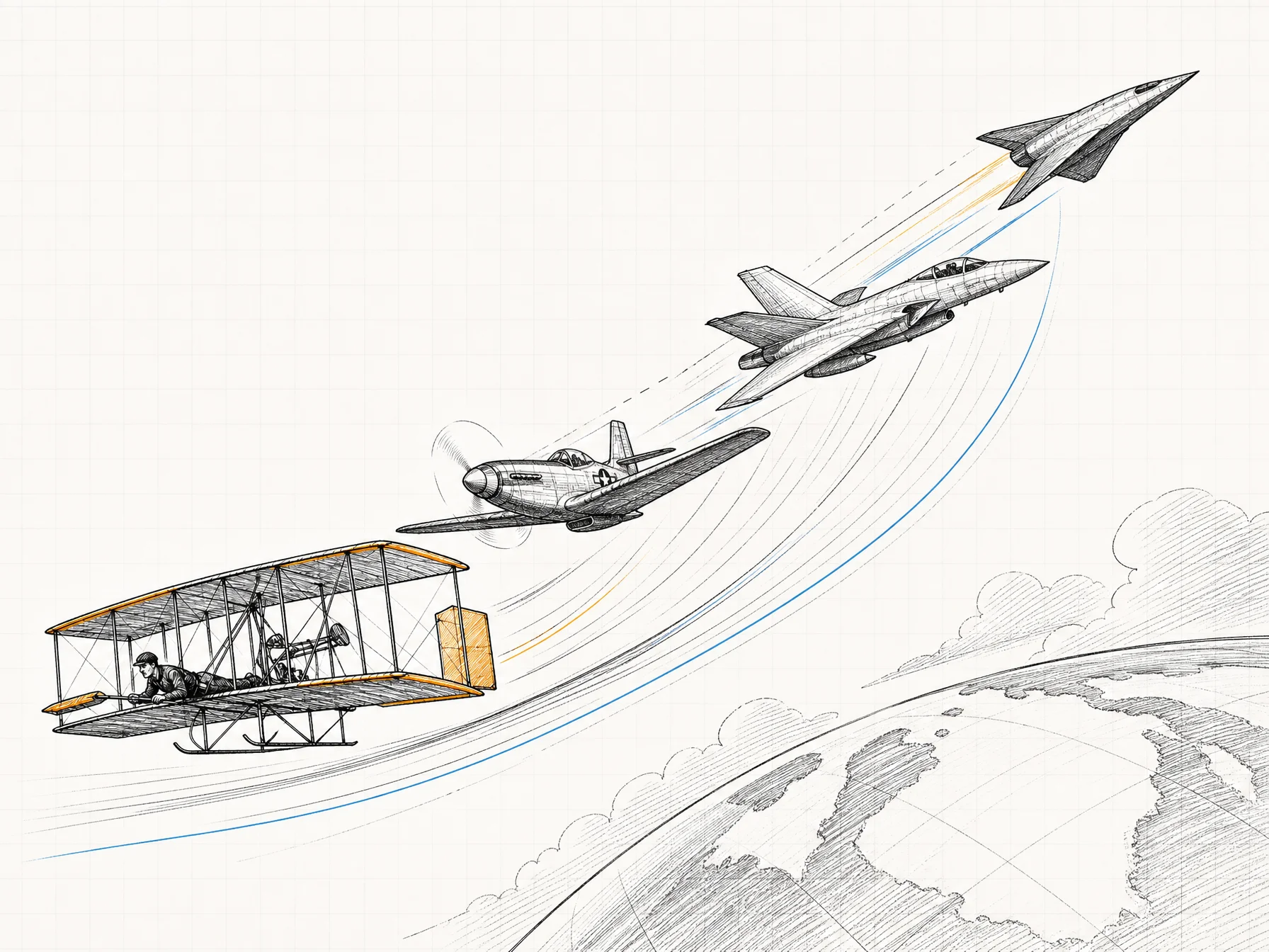 The Science of Flight: From Kitty Hawk to Hypersonics