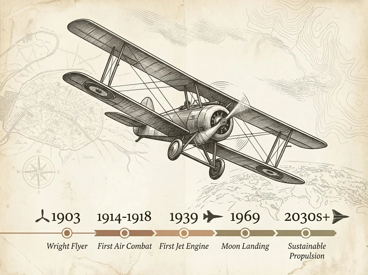 Wings of Progress: A History of Flight